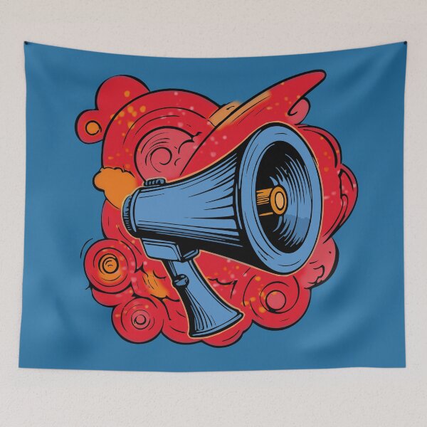 Item preview, megaphone designed and sold by Javier Narváez Solarte.