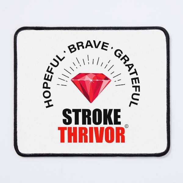 Item preview, Brave Stroke Thrivor Design designed and sold by ThrivePressInk.