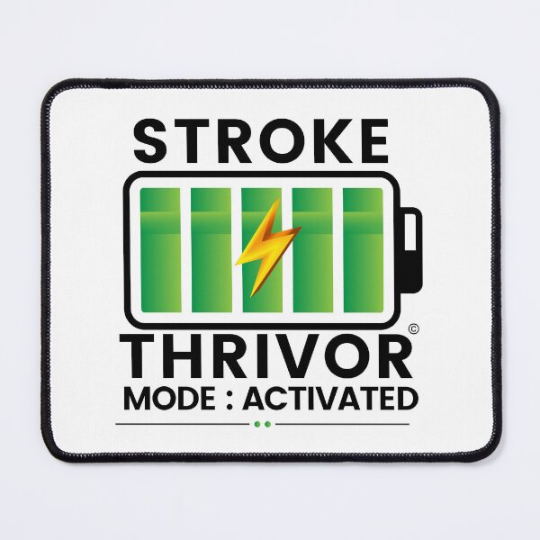 Item preview, Stroke Thrivor Mode is  Activated Design designed and sold by ThrivePressInk.