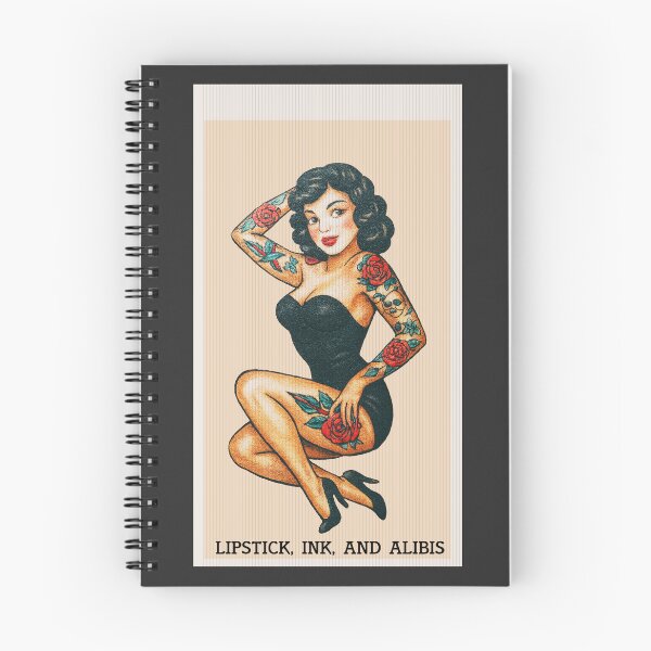 Item preview, Lipstick, Ink, and Alibis designed and sold by HomeUGo.