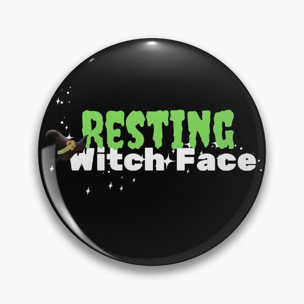 Item preview, Resting Witch Face Design designed and sold by Restless-Dead.