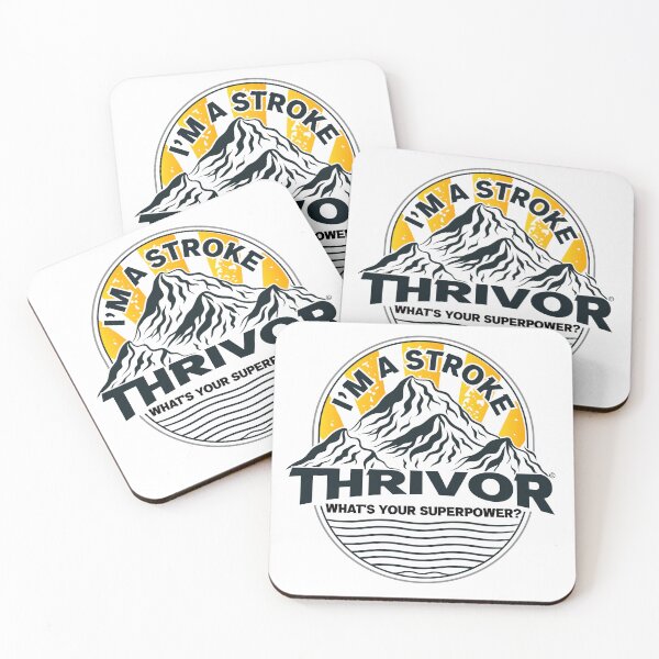 Item preview, Superpower Stroke Thrivor Design designed and sold by ThrivePressInk.