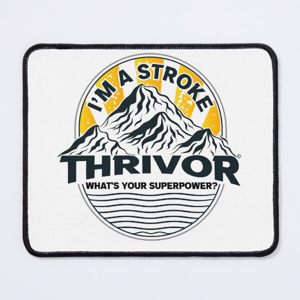 Item preview, Superpower Stroke Thrivor Design designed and sold by ThrivePressInk.