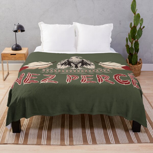 Item preview, Native American Tribe Nez Percé With Adler And Feders | Chief Joseph, Nez Percé Tribe Wallowa Valley designed and sold by Mapeti.