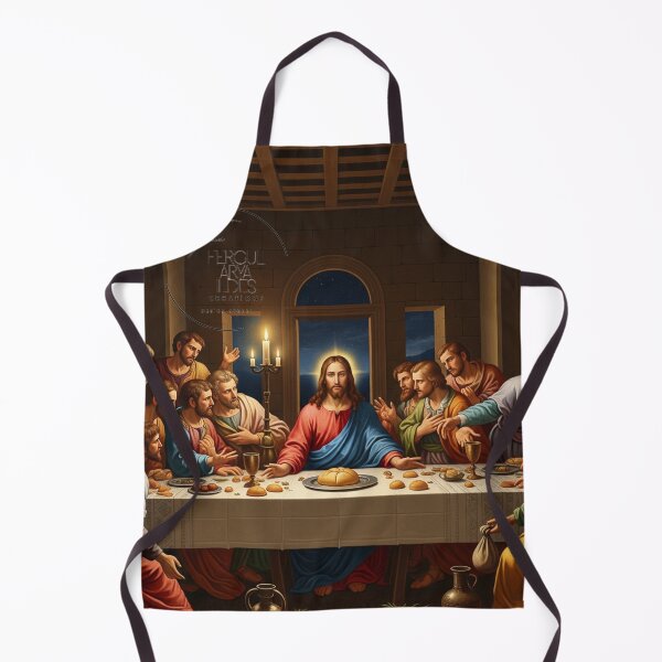 Item preview, The Last Supper – Renaissance Biblical Masterpiece Art designed and sold by fergularyaildescreations.