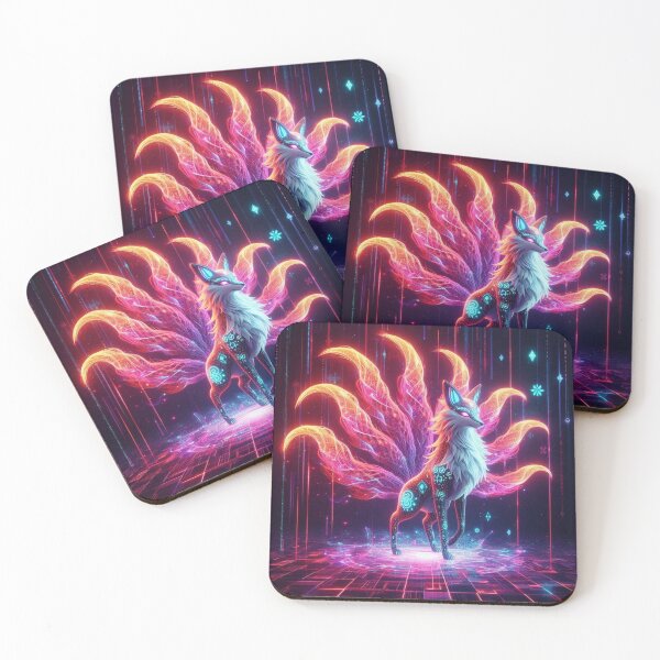 Item preview, The Glitch Kitsune Fox infinite secrets. designed and sold by DreamArt Creations.
