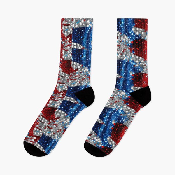 Item preview, PATTERN - RED WHITE AND BLUE - Sequenced  designed and sold by CleverCulture.