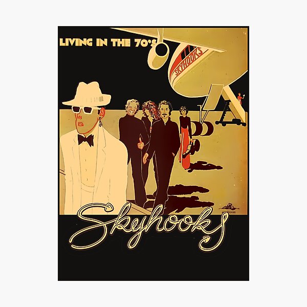 Item preview, Ausrock-08-Skyhooks-Tee designed and sold by AydenBashiria.
