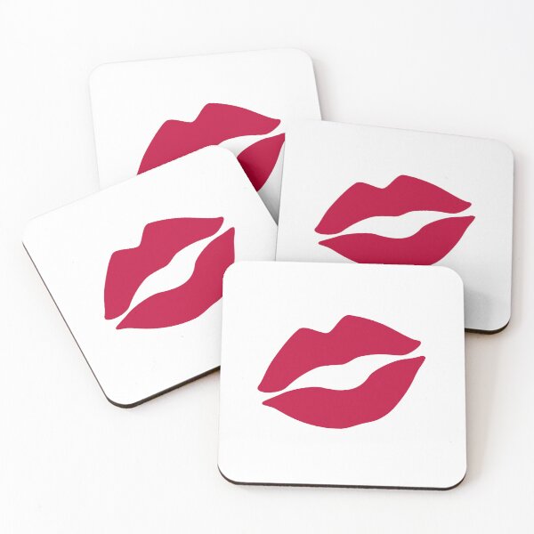 Item preview, Red Lips Kissing Graphic designed and sold by THP Creative.