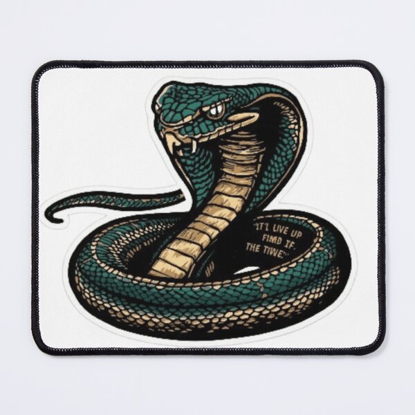 Item preview, King Cobra Design – Venomous Serpent Artwork for T-Shirts designed and sold by Taha Art Designs.