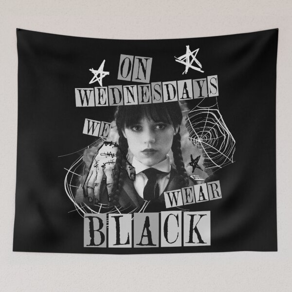 Item preview, On Wednesday’s We Wear Black designed and sold by CEB1700.