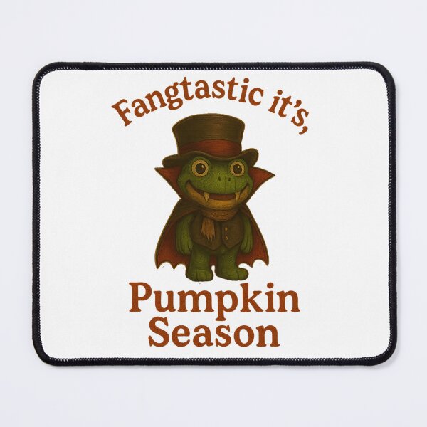 Item preview, Fangtastic Pumpkin Season Halloween Frog Design designed and sold by TheFrogPunk.