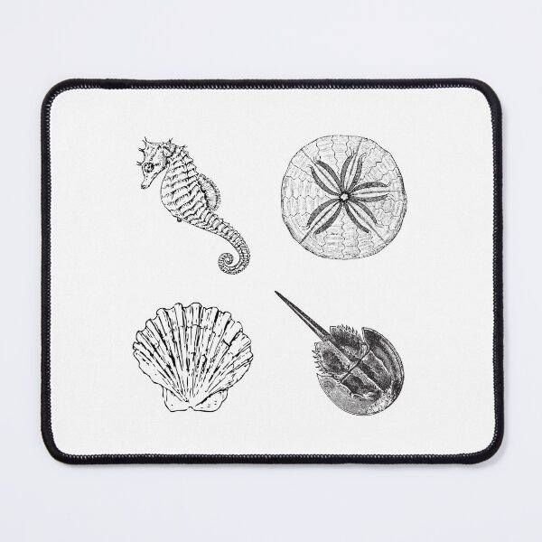 Item preview, B&W Sea Creatures designed and sold by cassidyeverritt.