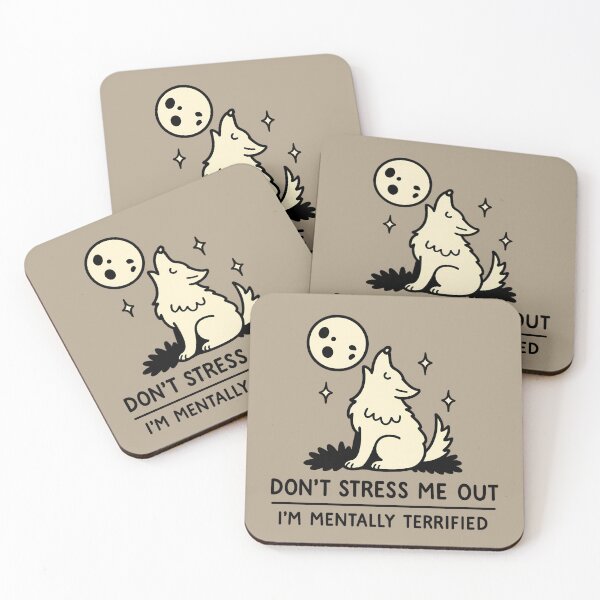 Item preview, Howling Wolf and Bold Words designed and sold by meesara.