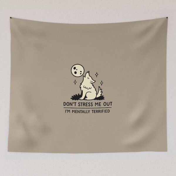 Item preview, Howling Wolf and Bold Words designed and sold by meesara.