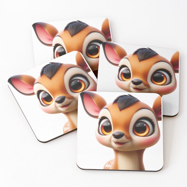 Item preview, Adorable Muntjac Deer designed and sold by Sillytoe.