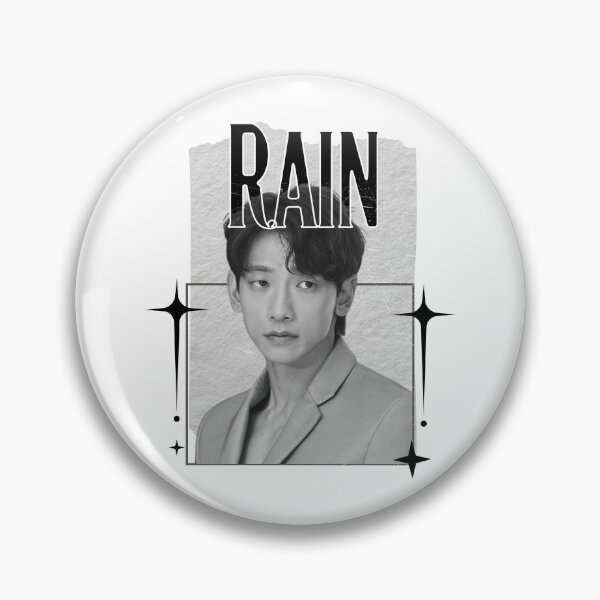 Item preview, Rain Jung Ji-hoon Kpop Solo Artist Scrapbook Collage Cozy Y2K Vintage Design designed and sold by HELL0WBELLO.