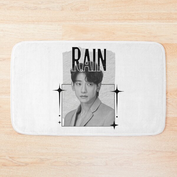 Item preview, Rain Jung Ji-hoon Kpop Solo Artist Scrapbook Collage Cozy Y2K Vintage Design designed and sold by HELL0WBELLO.