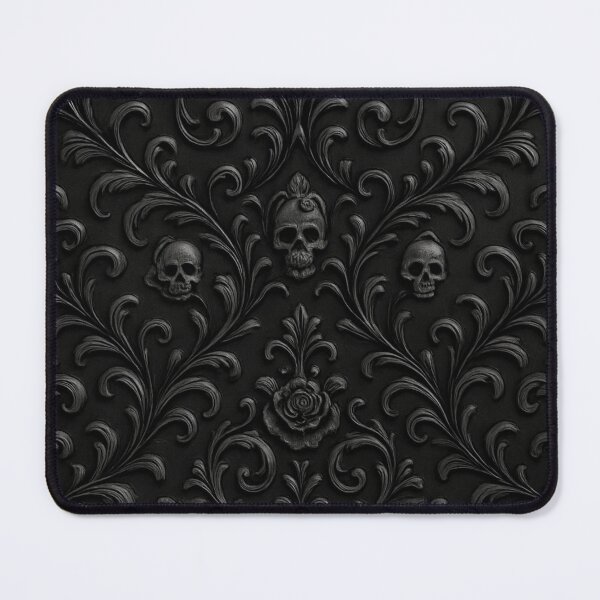 Item preview, Gothic Damask Skulls & Roses designed and sold by Ovelith.