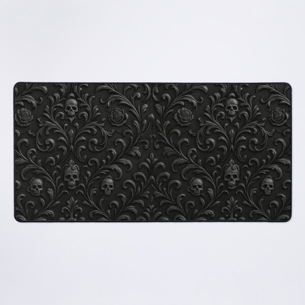 Item preview, Gothic Damask Skulls & Roses designed and sold by Ovelith.