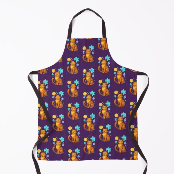 Item preview, Mystical Ginger Cat – Sacred Geometry & Magic designed and sold by WitchPrint.