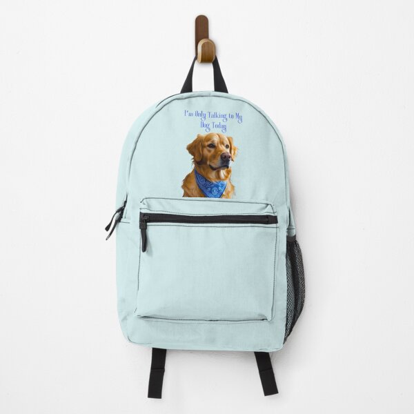 Item preview, Golden Retriever with Blue Bandana – Paw Friendly Fur Baby Design designed and sold by Delightful Wholeness.