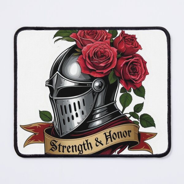 Item preview, Knight with Roses – Dark Fantasy designed and sold by geekis.