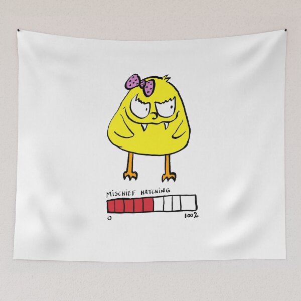Item preview, Funny Chicken, Poultry Hatching Mischief designed and sold by brodyquixote.