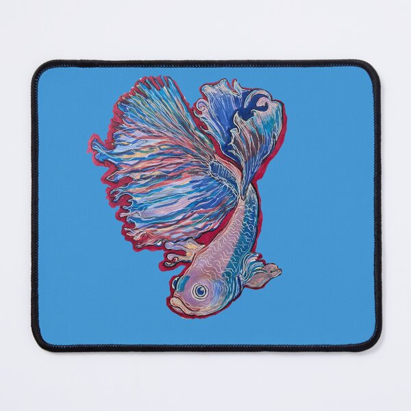 Item preview, Colorful Betta Fish Illustration designed and sold by penelopejade.