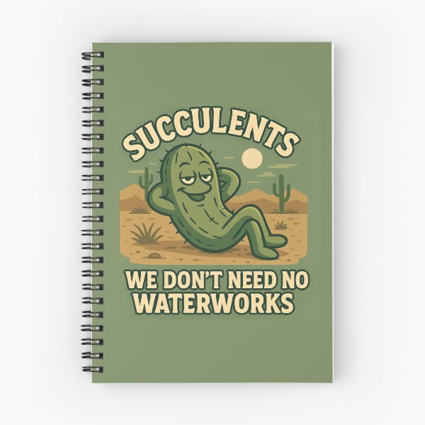 Item preview, Succulents: We Don’t Need No Waterworks designed and sold by ShamblesShirts.