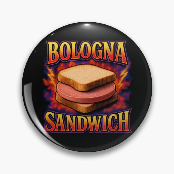 Item preview, Bologna Sandwich Favorite Food Funny Weird 90s Bologna Gear designed and sold by DynamicDesign.