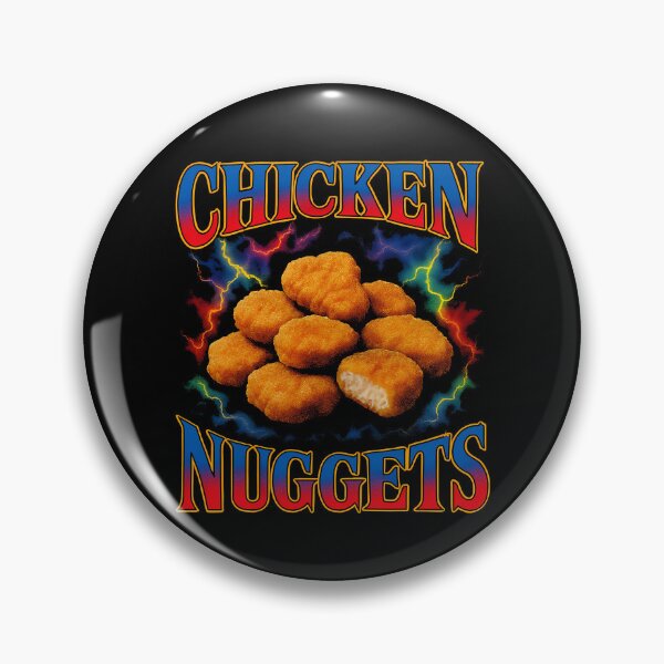 Item preview, Chicken Nuggets Favorite Food Funny Weird 90s Nuggets Gear designed and sold by DynamicDesign.