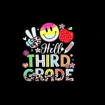 Artwork thumbnail, hello third grade by Tazoria