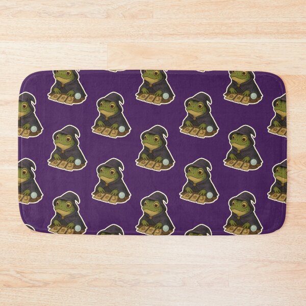 Item preview, Tarot Frog – Magical Frog Reading the Cards designed and sold by WitchPrint.