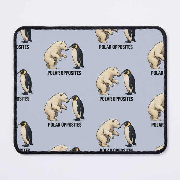 Item preview, Polar Opposites - Polar Bear V Emperor Penguin designed and sold by Animal Magnetism.