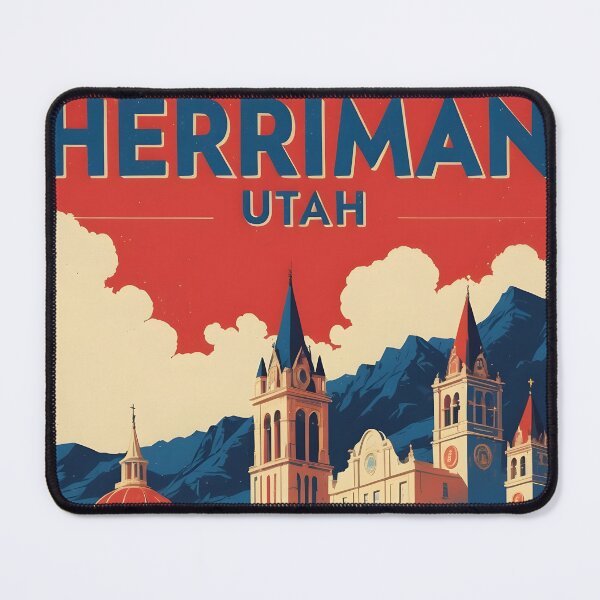Item preview, Herriman Utah 1950s USA Vintage Travel Tourism designed and sold by TravelersGems.