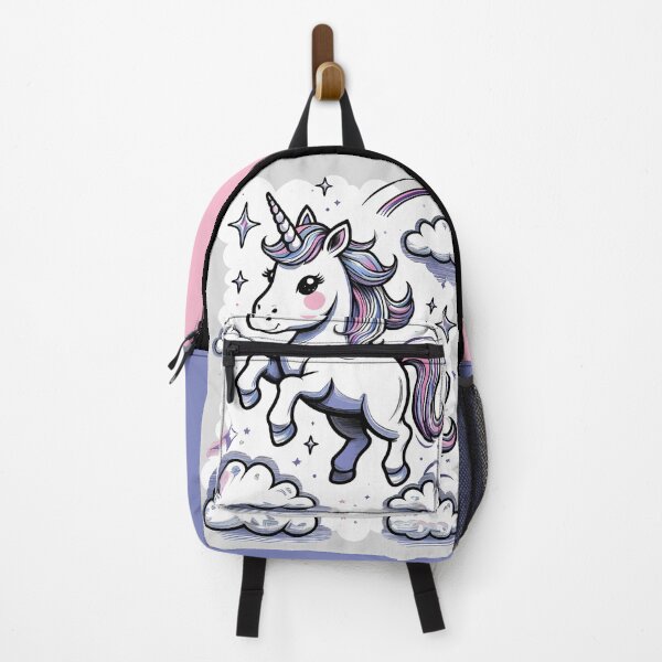 Item preview, Cute Rainbow Unicorn Sparkles Cartoon Clouds designed and sold by TackyTime.