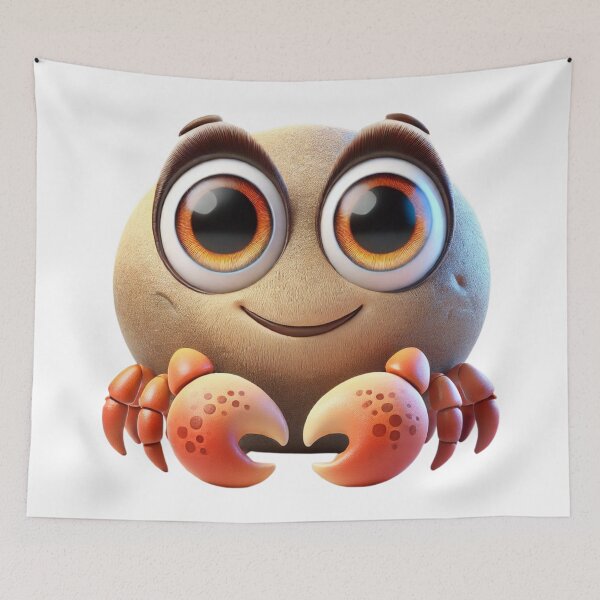 Item preview, Adorable Rock Crab designed and sold by Sillytoe.