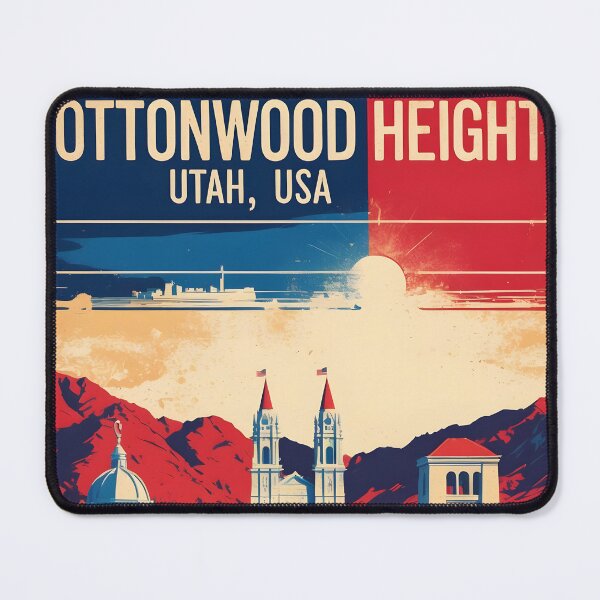 Item preview, Cottonwood Heights Utah 1950s USA Vintage Travel Tourism designed and sold by TravelersGems.