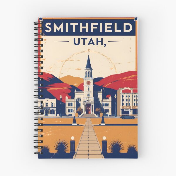 Item preview, Smithfield Utah 1950s USA Vintage Travel Tourism designed and sold by TravelersGems.