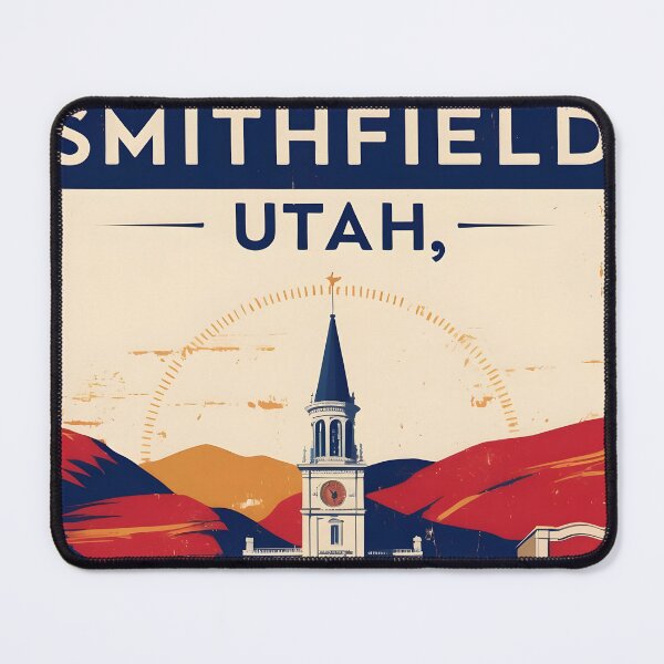 Item preview, Smithfield Utah 1950s USA Vintage Travel Tourism designed and sold by TravelersGems.