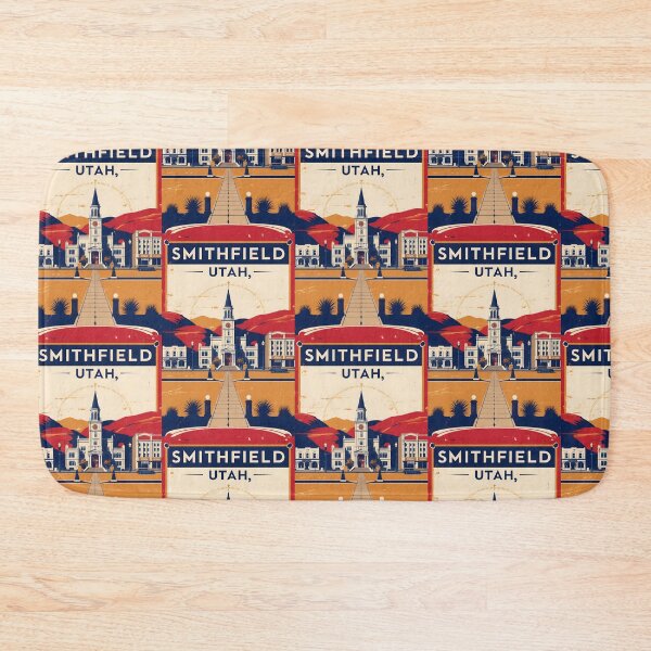 Item preview, Smithfield Utah 1950s USA Vintage Travel Tourism designed and sold by TravelersGems.