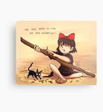 Kiki's Delivery Service - Inspiration Metal Print