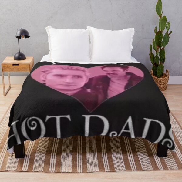 Item preview, I love hot dads Charlie heart shirt designed and sold by Madison Creates.