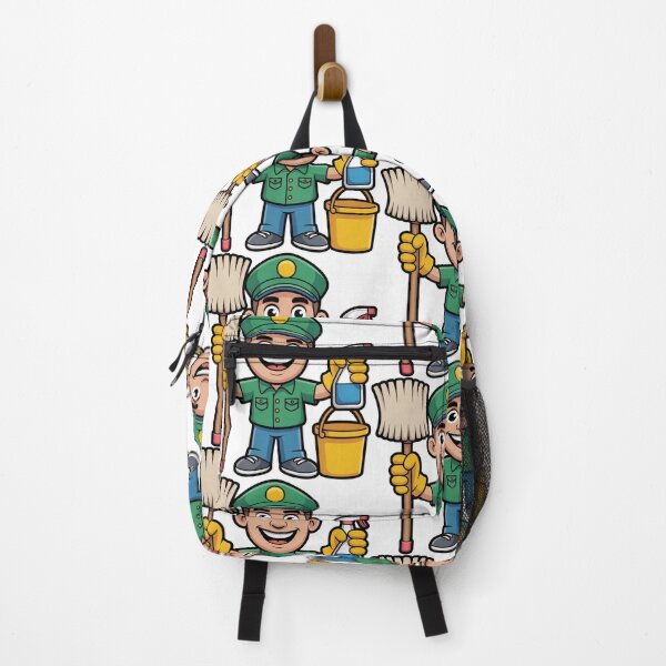 Item preview, Labor Day Janitor Appreciation Cartoon Gift designed and sold by CraftStudioCo.