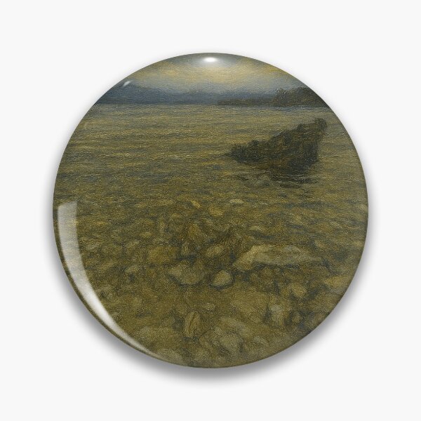 Item preview, Teds Beach - Lake Pedder - Oil designed and sold by Echoes To Earth.