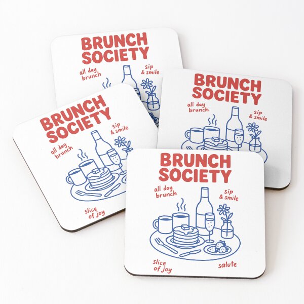Item preview, Brunch Society | Funny Brunch Lover Shirt | Coffee & Pancakes Graphic | Weekend Foodie Gift designed and sold by PaintedPixels01.