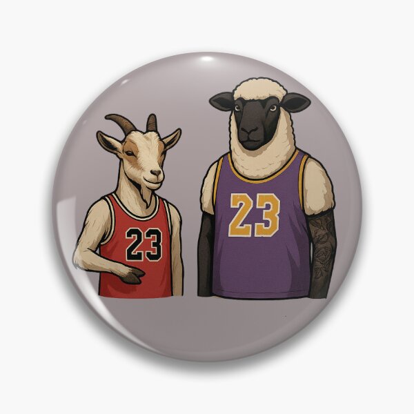 Item preview, GOAT V BLOAT IYKYK - MJ V LBJ designed and sold by Animal Magnetism.