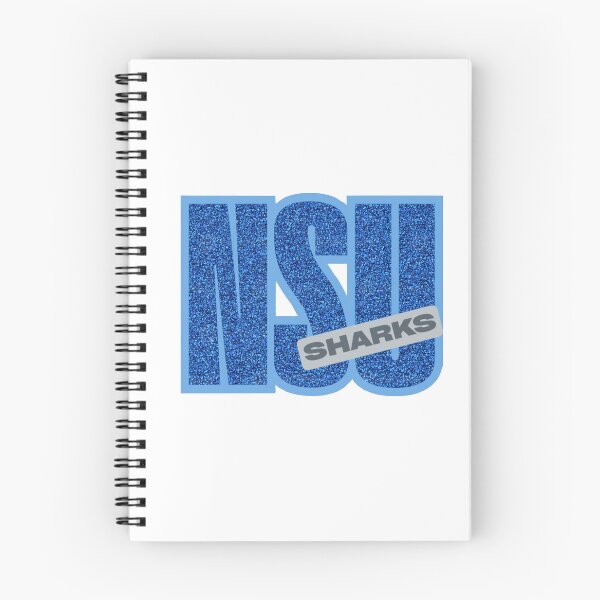 Item preview, NSU Sharks Glitter designed and sold by MelissaCaster.