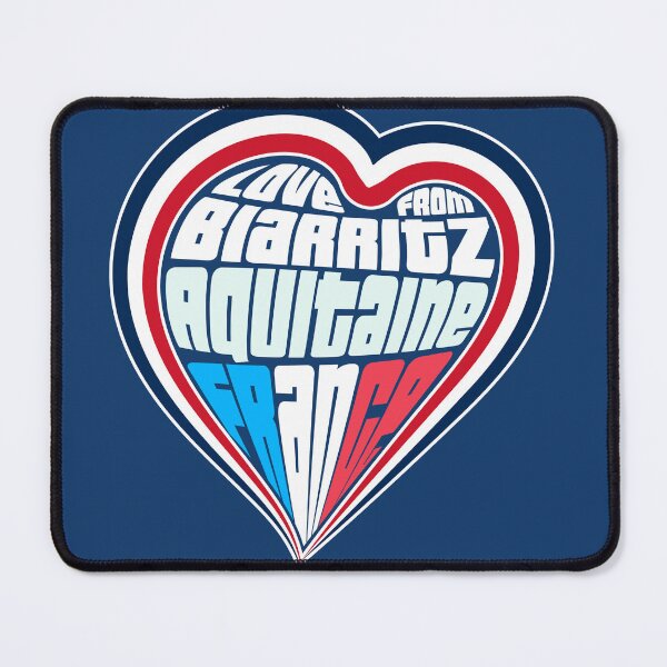 Item preview, Biarritz City of France Doodle Art designed and sold by Witty Shirts.